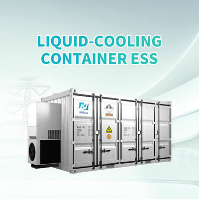 Un bon prix. Système de stockage de l'énergie de type A pour le refroidissement liquide KonJa 3,72 MWh en ligne