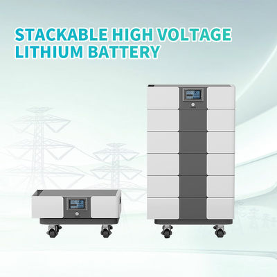 Un bon prix. KonJa Power 48V 96V 144V 192V 240V 288V 100Ah Famille LifePO4 batterie solaire empilable avec contrôle d'écran en ligne