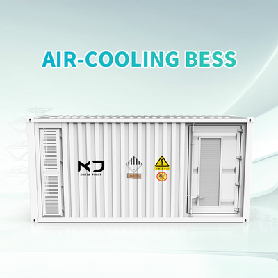 Système de stockage d'énergie par batterie BESS 40FT 2,58 MWh 768 Vcc à refroidissement par air 400 Vca