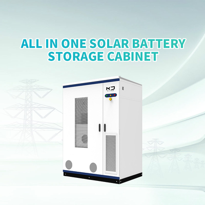 Armoire de stockage d'énergie 215 kWh Système de stockage d'énergie extérieur de 100 kW
