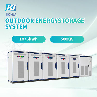 Un bon prix. Équipement de stockage d'énergie à haut niveau de protection 1075kWh 500kw Système de stockage d'énergie extérieur en ligne