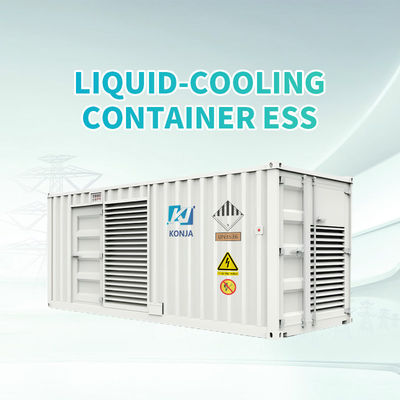 KonJa refroidissement par liquide 30HC 5.27MWh Système de stockage d'énergie de conteneur BESS de cycle profond
