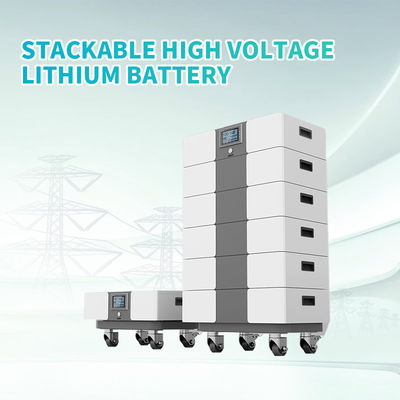 Un bon prix. KonJa 288V 100Ah Piles solaires empilables 28.8kWh Piles au lithium à haute tension empilables en ligne