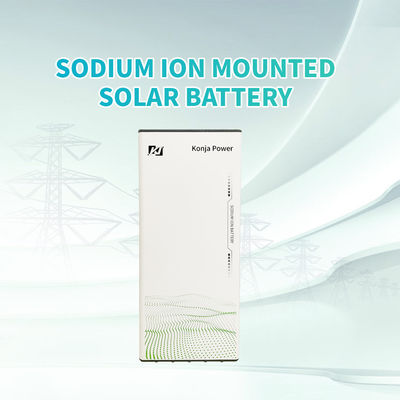 Un bon prix. Batterie à ions de sodium rechargeable à domicile KonJa 51.2V 37Ah 5.7kWh Batterie solaire murale avec 5 ans de garantie en ligne