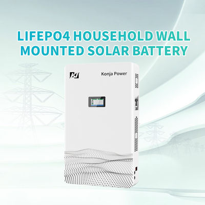 Un bon prix. KonJa 51.2V 200Ah 10,24kWh Batterie de stockage murale pour ménage avec garantie de 5 ans en ligne