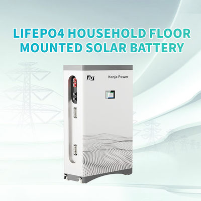 Un bon prix. KonJa Famille IP50 Grade A Cellule de batterie à cycle profond 51.2v 300Ah 15.36kWh Pièce solaire murale avec écran en ligne