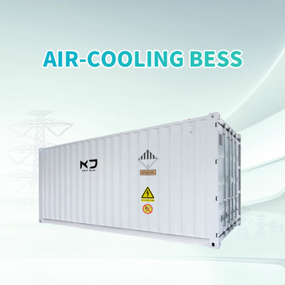 Un bon prix. Système de stockage d'énergie par batterie 1 MWh 20 pieds refroidi par air, conteneurisé, 400 Vac en ligne